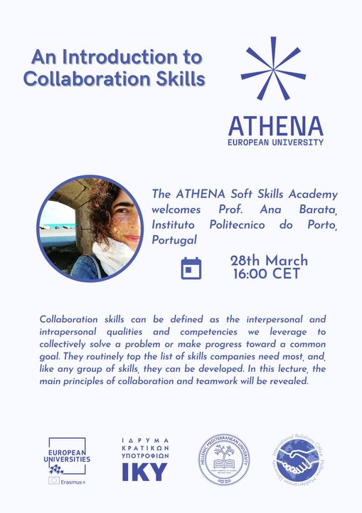 ATHENA soft skills Academy 28-03-2022