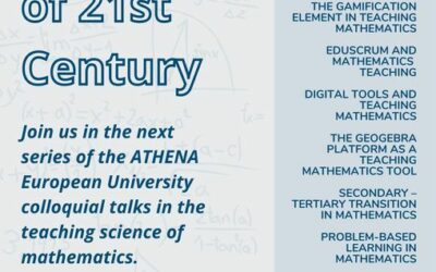 ATHENA European University Colloquial Talks: The Maths of 21st Century