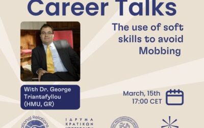 ATHENA Career Talks: “The use of soft skills to avoid Μobbing”