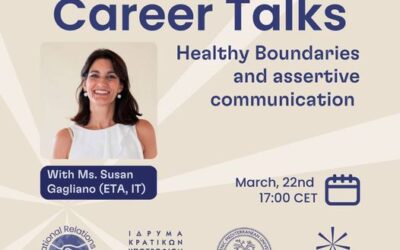 ATHENA Career Talks: “Healthy Boundaries and assertive communication”