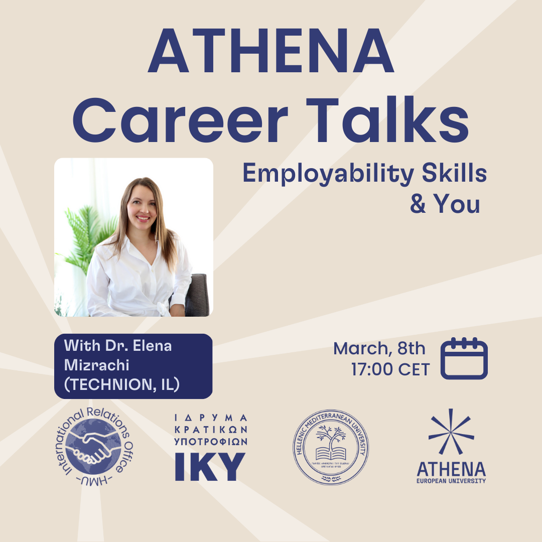 ATHENA Career Talks: Employability Skills & You