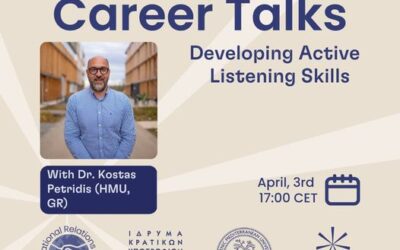 ATHENA Career Talks: “Developing Active Listening Skills”