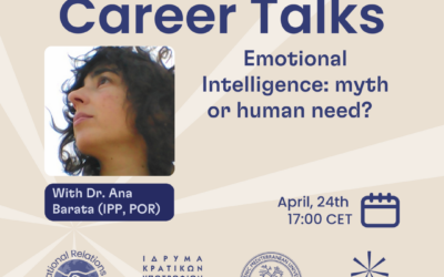 ATHENA Career Talk: “Emotional Intelligence: myth or human need?”