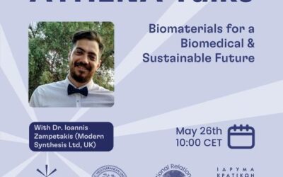 ATHENA Talks: Biomaterials for a Biomedical & Sustainable Future