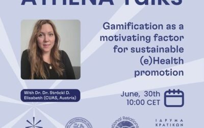 ATHENA Talks: “Gamification as a motivating factor for sustainable (e)Health promotion”