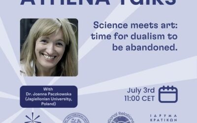 ATHENA Talks: “Science meets art: time for dualism to be abandoned”