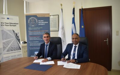 Μνημόνιο Συνεργασίας μεταξύ του Ελληνικού Μεσογειακού Πανεπιστημίου και του Εθνικού Ερευνητικού Κέντρου της Αιγύπτου