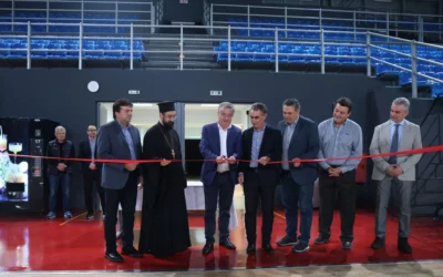 “Markos Karanastasis” sports center, fully renovated by the Region of Crete, was handed over to the athletes