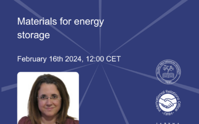 ATHENA TALKS: “Materials for energy storage”