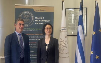 Visit of a high-ranking government delegation from the city of Ningbo, China to the Hellenic Mediterranean University