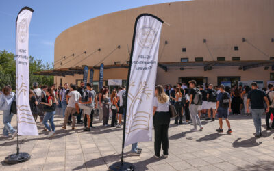 Big participation and enthusiasm at the Welcome Day for the First Year Students of HMU