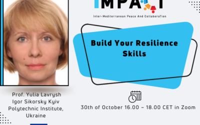 IMPACT Talks: “Build your Resilience Skills”