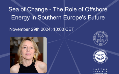 ATHENA Talks: “Sea of Change-The Role of OffShore Energy in Southern Europe’s Future”