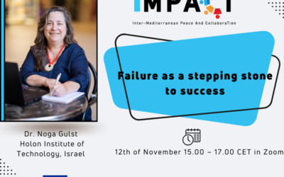 IMPACT Talks: “Failure as a stepping stone to success”