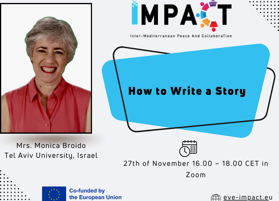 IMPACT Talks: “How to Write a Story”