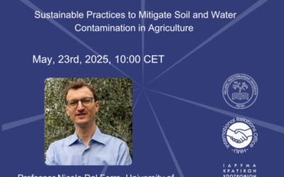 ATHENA Talks: “Sustainable Practices to Mitigate Soil and Water Contamination in Agriculture”
