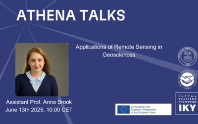 ATHENA Talks: “Applications of Remote Sensing in Geosciences”