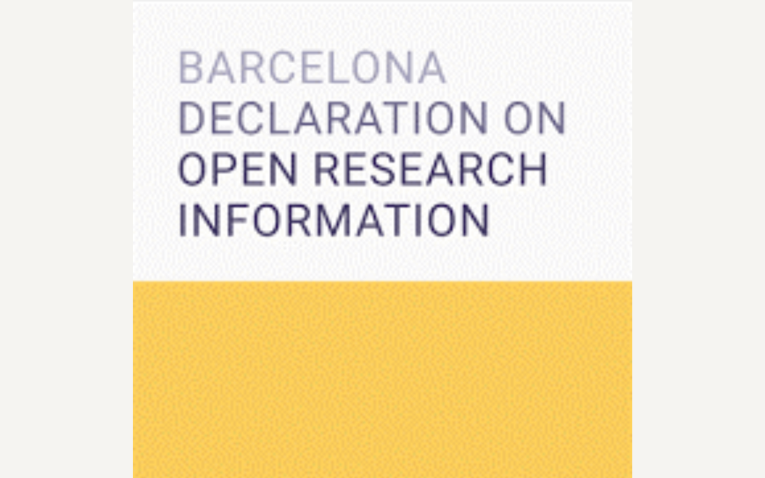 Το ΕΛΜΕΠΑ, πρώτο ελληνικό πανεπιστήμιο στη Διακήρυξη της Βαρκελώνης για τις Ανοικτές Πληροφορίες της Έρευνας