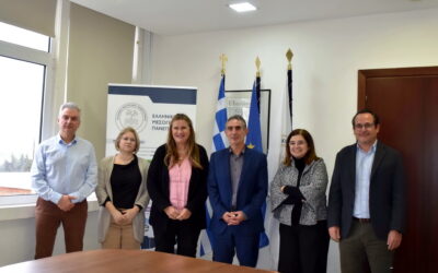 Visit of the President of INEDIVIM, Ms. Anna Rokofyllou, to the Hellenic Mediterranean University (HMU)