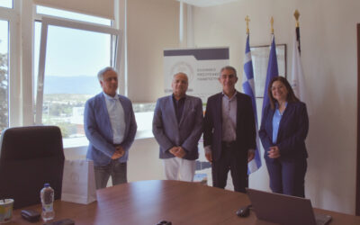 Visit of the Regional Director of Education of Crete to the Rectorate of the Hellenic Mediterranean University