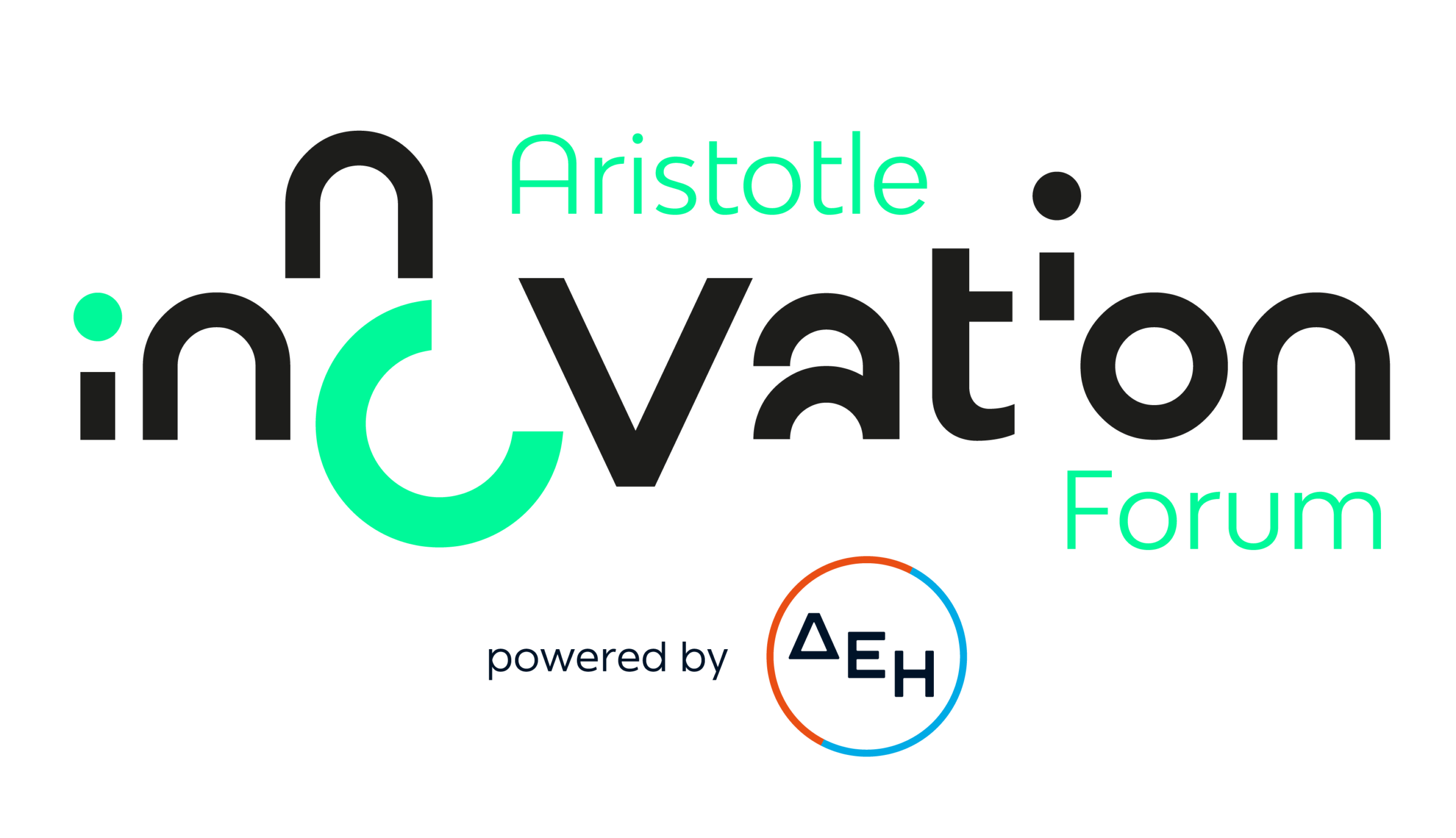 Λογότυπο του Aristotle Innovation Forum, στο οποίο συμμετέχει το Ελληνικό Μεσογειακό Πανεπιστήμιο με τη Μονάδα Μεταφοράς Τεχνολογίας και Καινοτομίας.