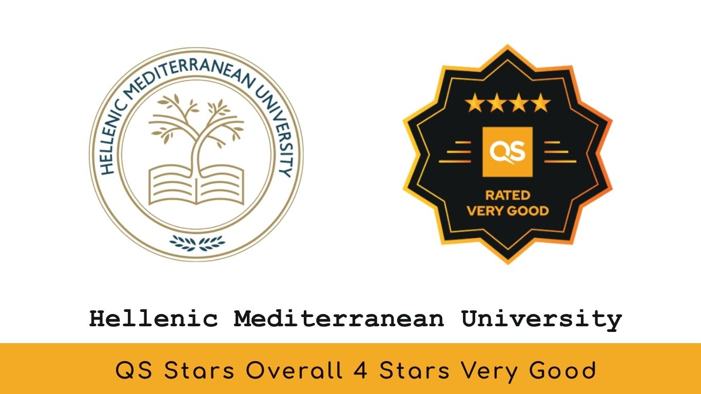 Λογότυπο ΕΛΜΕΠΑ και διάκριση 4 QS Stars