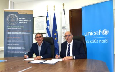 Child Rights Centre to be hosted at Hellenic Mediterranean University in cooperation with UNICEF