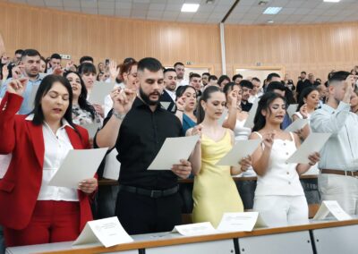 Ορκωμοσία αποφοίτων του Τμήματος Διοίκησης Επιχειρήσεων και Τουρισμού του ΕΛΜΕΠΑ και απονομή βραβείου αριστείας από την Grant Thornton.