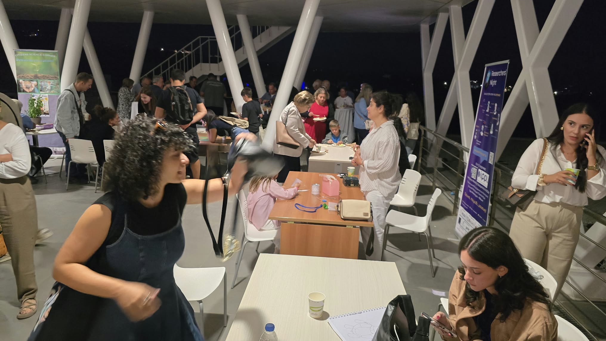 Στιγμιότυπο από τη Βραδιά του Ερευνητή 2026 του ΕΛΜΕΠΑ στο ΙΦΠΛ στο Ρέθυμνο