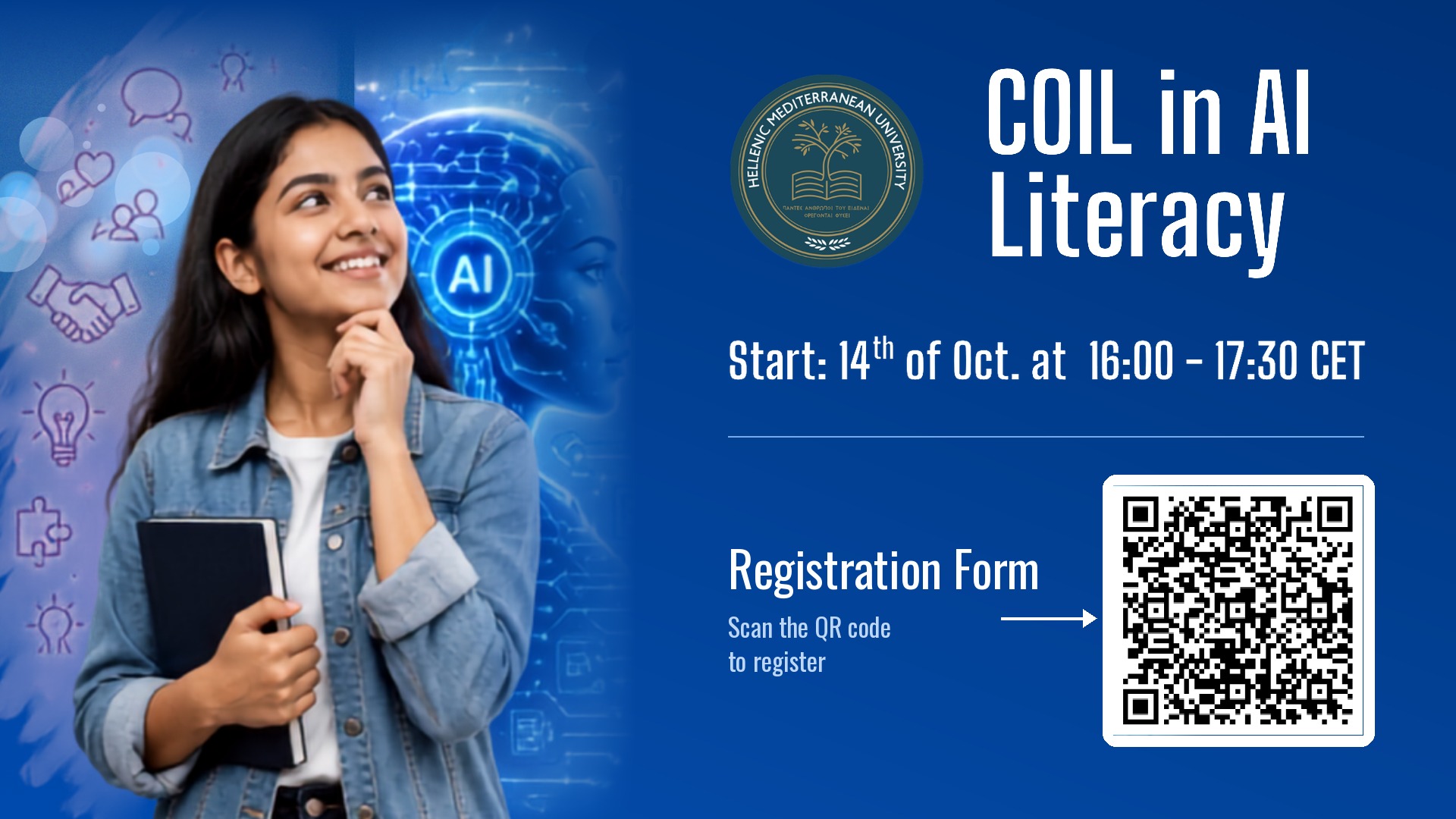 COIL in AI Literacy – διαδικτυακό πρόγραμμα του ΕΛΜΕΠΑ σε συνεργασία με το Πανεπιστήμιο Mansoura COIL in AI Literacy – διαδικτυακό πρόγραμμα του ΕΛΜΕΠΑ σε συνεργασία με το Πανεπιστήμιο Mansoura